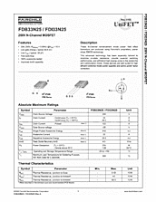 DataSheet FDB33N25 pdf